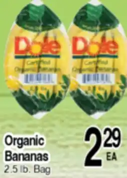Superior Grocers Organic Bananas offer