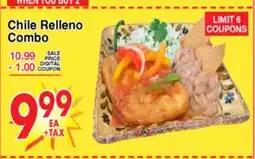 Superior Grocers Chile Relleno Combo offer