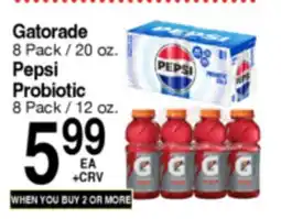 Superior Grocers Gatorade Pepsi Probiotic offer