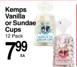Superior Grocers Kemps Vanilla or Sundae Cups offer