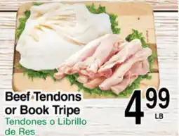 Superior Grocers Beef Tendons or Book Tripe offer