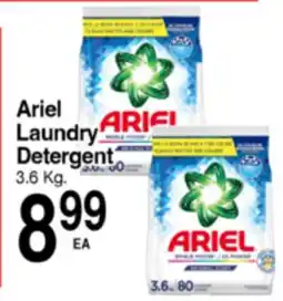 Superior Grocers Ariel Laundry Detergent offer