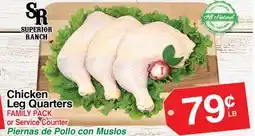 Superior Grocers Chicken Leg Quarters offer