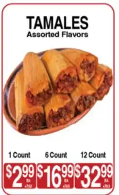 Superior Grocers TAMALES offer