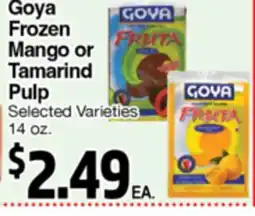 Superior Grocers Goya Frozen Mango or Tamarind Pulp offer