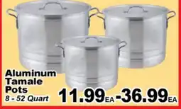 Superior Grocers Aluminum Tamale Pots offer