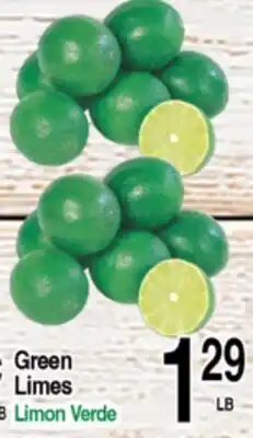 Superior Grocers Green Limes offer