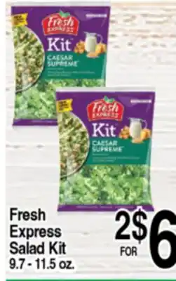 Superior Grocers Fresh Express Salad Kit offer