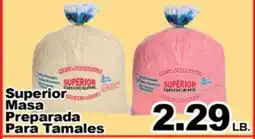 Superior Grocers Superior Masa Preparada Para Tamales offer