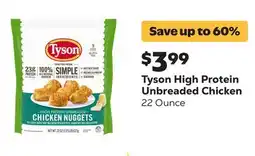 Grocery Outlet High Protein Unbreaded Chicken offer