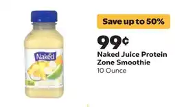 Grocery Outlet Protein Zone Smoothie offer