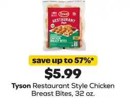 Grocery Outlet Tyson Restaurant Style Chicken Breast Bites offer