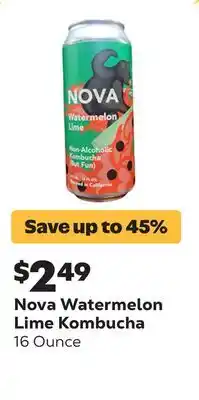 Grocery Outlet Watermelon Lime Kombucha offer