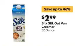 Grocery Outlet Silk Oat Van Creamer offer