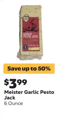 Grocery Outlet Garlic Pesto Jack offer