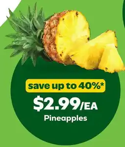 Grocery Outlet Pineapples offer