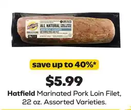 Grocery Outlet Hatfield Marinated Pork Loin Filet offer