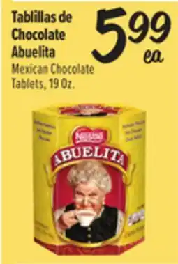 El Super Tablillas de Chocolate Abuelita offer