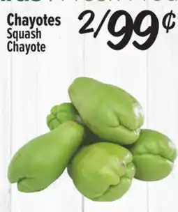 El Super Chayotes offer