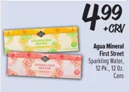 El Super First Street Agua Mineral Sparkling Water offer
