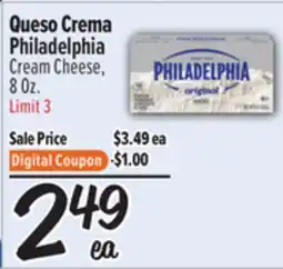 El Super Queso Crema Philadelphia/ Cream Cheese offer