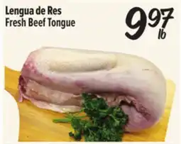 El Super Lengua de Res / Fresh Beef Tongue offer