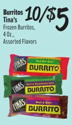 El Super Burritos Tina's offer