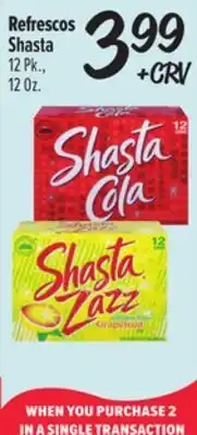 El Super Refrescos Shasta offer