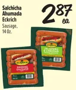 El Super Salchicha Ahumada / Eckrich Sausage offer