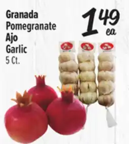 El Super Granada Pomegranate Ajo Garlic offer