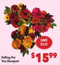 Vallarta Supermarkets Falling For You Bouquet offer