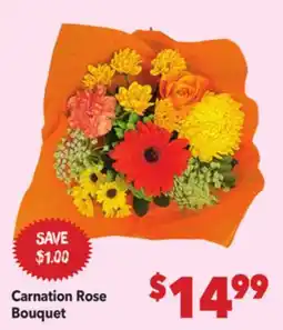 Vallarta Supermarkets Carnation Rose Bouquet offer