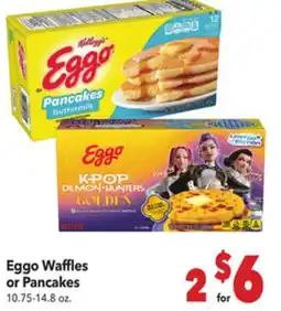 Vallarta Supermarkets Eggo Waffles or Pancakes offer