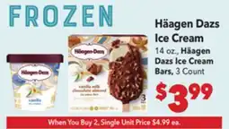 Vallarta Supermarkets Häagen Dazs Ice Cream offer