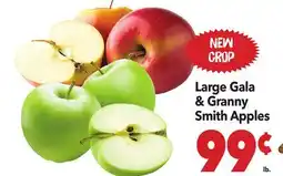 Vallarta Supermarkets Large Gala & Granny Smith Apples offer