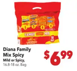 Vallarta Supermarkets Diana Family Mix Spicy offer