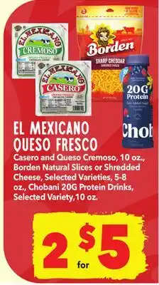 Vallarta Supermarkets EL MEXICANO QUESO FRESCO offer