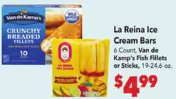 Vallarta Supermarkets La Reina Ice Cream Bars offer
