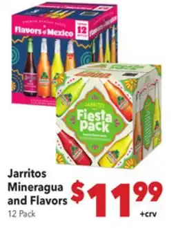 Vallarta Supermarkets Jarritos Mineragua and Flavors offer
