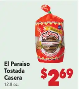 Vallarta Supermarkets El Paraiso Tostada Casera offer