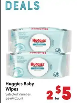Vallarta Supermarkets Huggies Baby Wipes offer