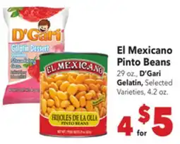 Vallarta Supermarkets El Mexicano Pinto Beans offer