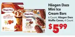 Vallarta Supermarkets Haagen-Dazs Mini Ice Cream Bars offer