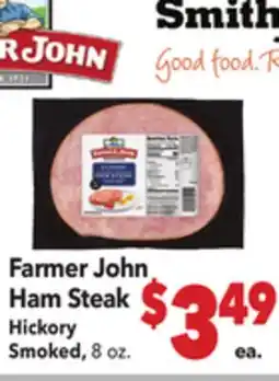 Vallarta Supermarkets Farmer John Ham Steak offer