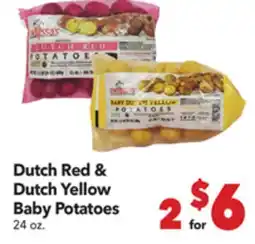 Vallarta Supermarkets Dutch Red & Dutch Yellow Baby Potatoes offer