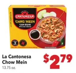 Vallarta Supermarkets La Cantonesa Chow Mein offer
