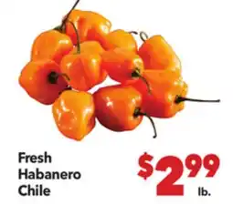 Vallarta Supermarkets Fresh Habanero Chile offer