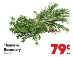Vallarta Supermarkets Thyme & Rosemary offer
