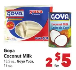 Vallarta Supermarkets Goya Coconut Milk offer