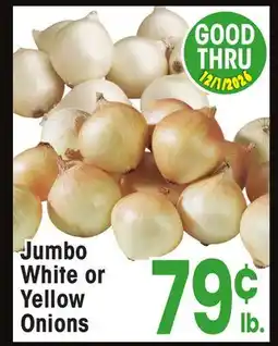 Jewel-Osco Jumbo White or Yellow Onions offer
